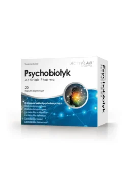 Activlab Psychobiotyk - probiotyki na oś mózgowo-jelitową - 20kaps.