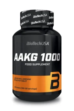 BioTech USA AAKG 1000 - alfaketoglutaran argininy Biotech USA - 100tab.