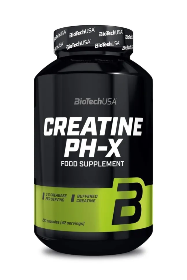 BioTech USA Creatine pH-X 210kaps.