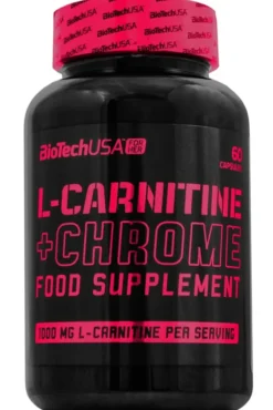 BioTech USA For Her L-Carnitine + Chrome 60kaps.