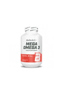 BioTech USA Mega Omega 3 180kaps.