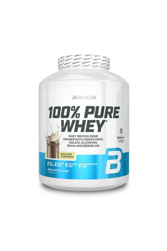 BioTech USA 100% Pure Whey - odżywka białkowa - 2000 g