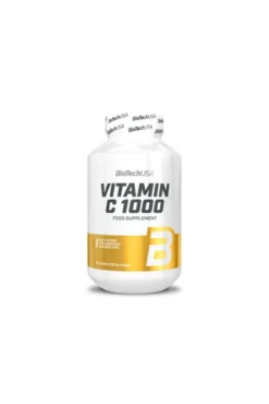 BioTech USA Vitamin C 1000 Rose Hips & Bioflawonoids 100tab.