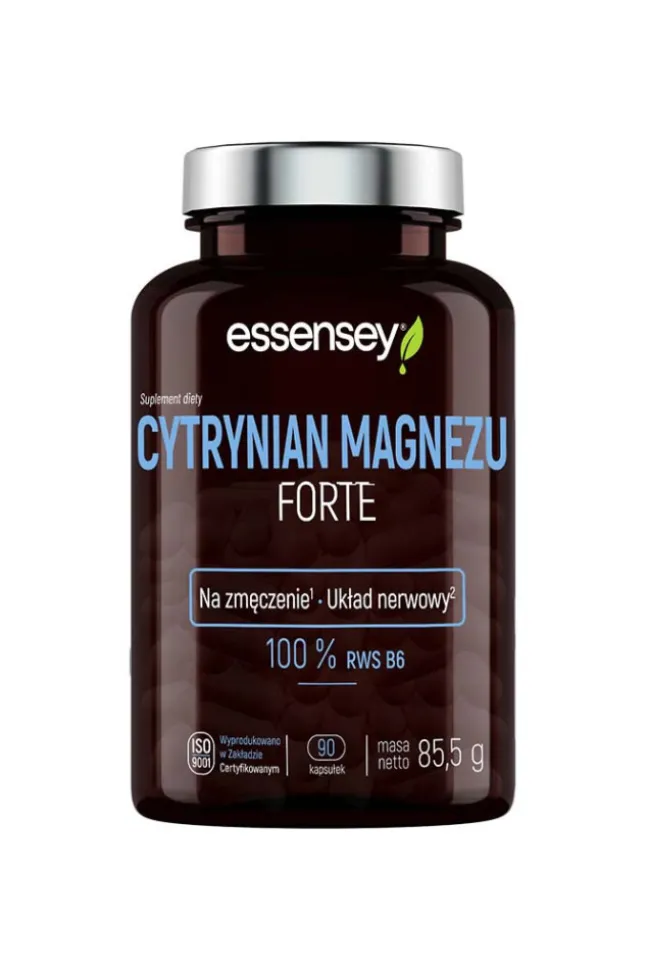 Essensey Cytrynian Magnezu Forte - 90kaps.