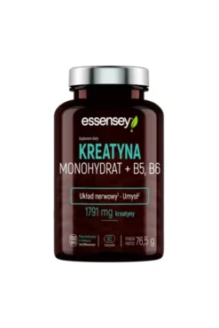 Essensey Kreatyna Monohydrat + B5, B6 90kaps.