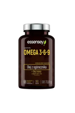 Essensey Omega 3-6-9 - olej z ogórecznika 90kaps.