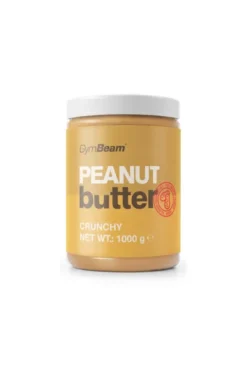 GymBeam Peanut Butter Crunchy - masło orzechowe chrupiące - 1000g