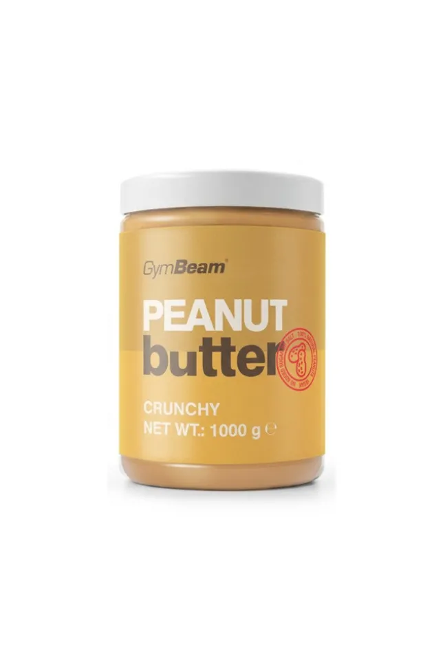 GymBeam Peanut Butter Crunchy - masło orzechowe chrupiące - 1000g