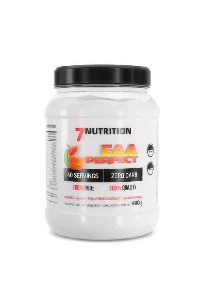 7Nutrition EAA Perfect - aminokwasy EAA z betainą i cytruliną - 480g