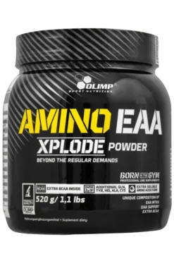 Olimp Amino EAA Xplode - aminokwasy EAA o dobrej rozpuszczalności - 520g