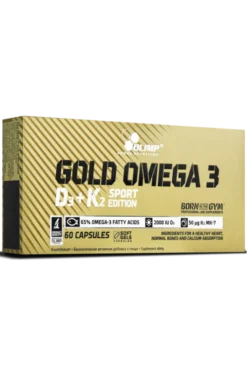 Olimp Gold Omega 3 D3 + K2 Sport Edition 60kaps.
