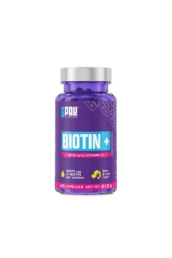 6PAK Nutrition Biotin+ biotyna z cynkiem i selenem 45 kaps.
