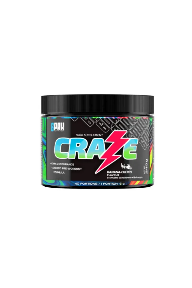 6PAK Nutrition CRAZE 240g