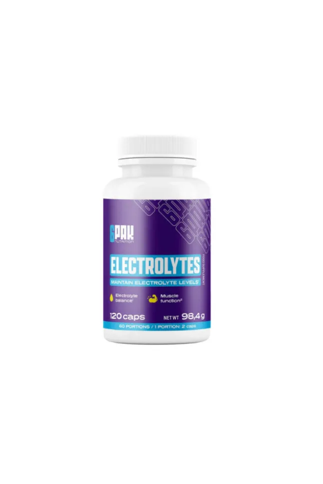 6PAK Nutrition Electrolytes Caps - elektrolity 120 kaps.