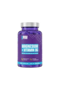 6PAK Nutrition Magnesium + Vitamin B6 90kaps.