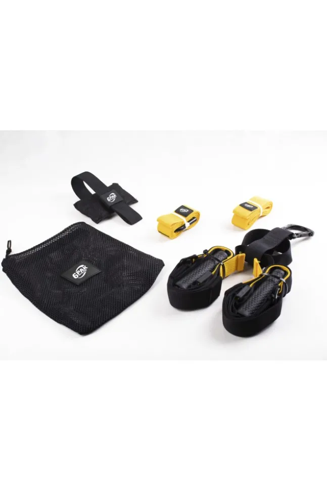6PAK Nutrition Taśmy Treningowe Multi-Workout Straps 032 Yellow