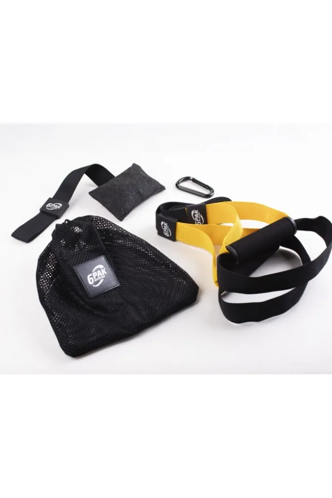 6PAK Nutrition Taśmy Treningowe Multi-Workout Straps 012 Yellow