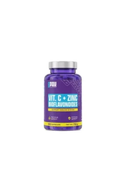 6PAK Nutrition Witamina C + Cynk i Bioflawonoidy 90kaps.