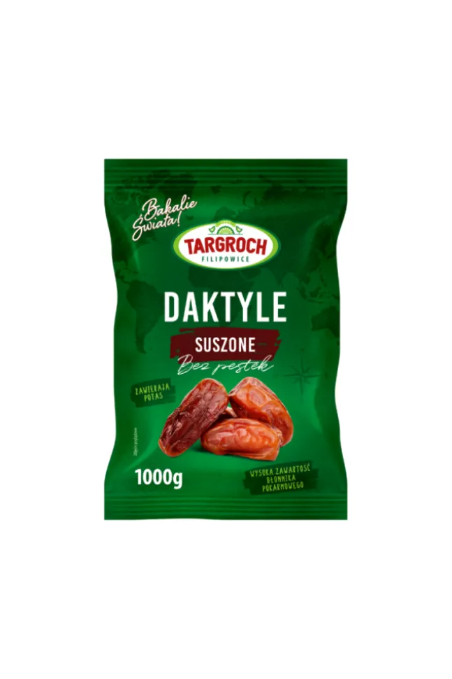 Targroch Daktyle Suszone bez Pestek 1kg