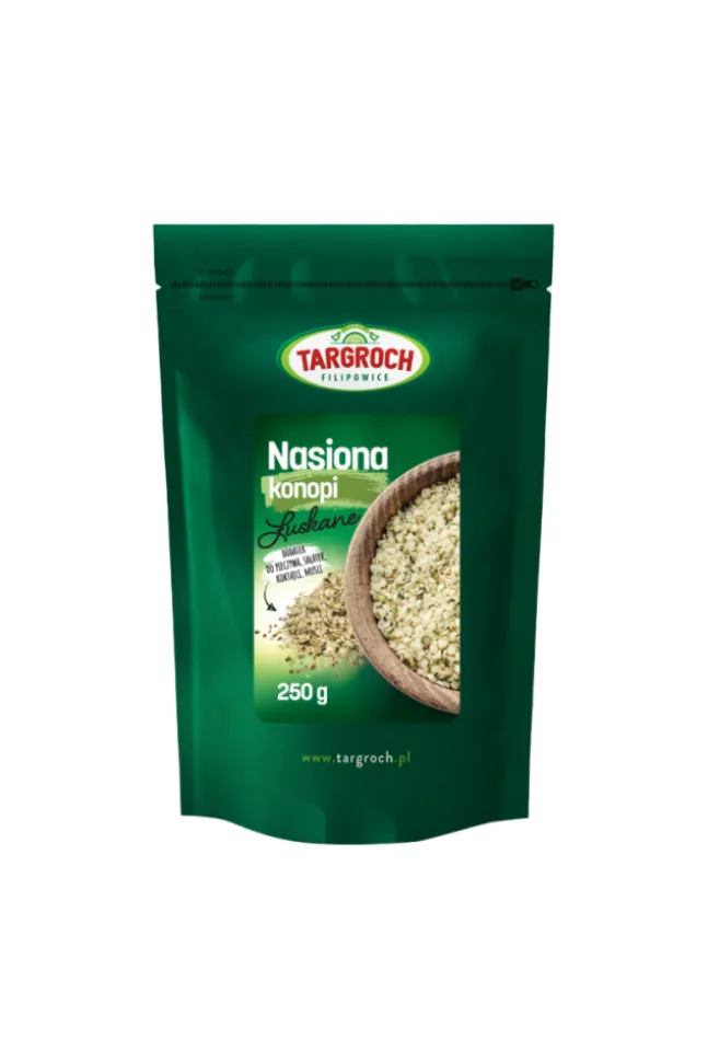 Targroch Nasiona Konopi Łuskane 1000g