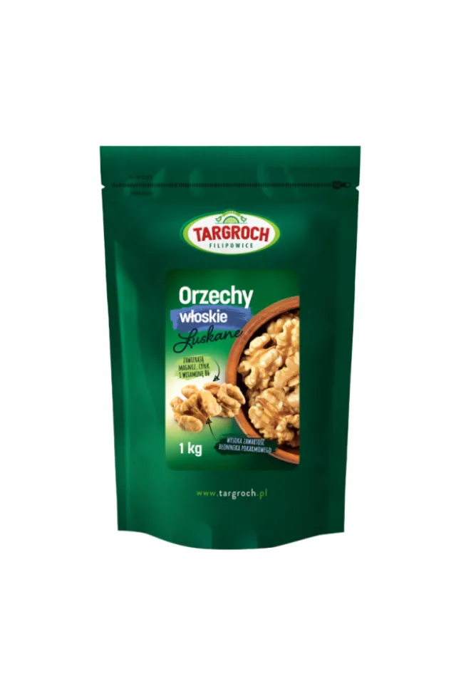 Targroch Orzechy Włoskie Łuszczone 1000g Doypack
