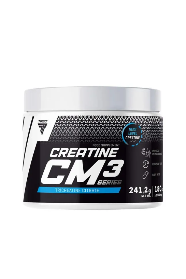 Trec Creatine CM3 Series TriCreatine Citrate 180kaps.