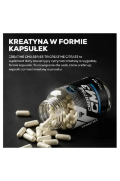 Trec Creatine CM3 Series TriCreatine Citrate 180kaps.