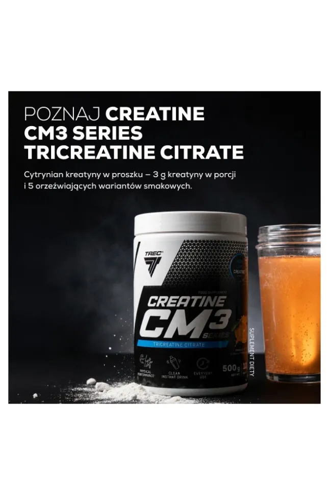 Trec Creatine CM3 Series TriCreatine Citrate 250g