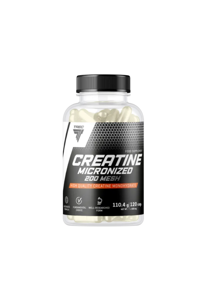 Trec Creatine Micronized 200 MESH 120kaps.