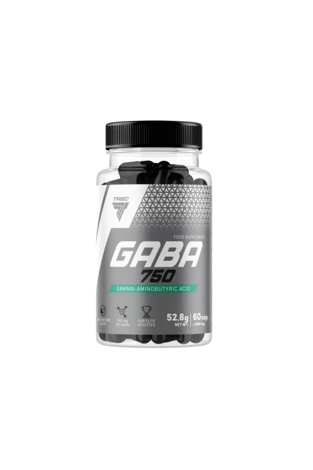 Trec GABA 750 - GABA 750mg na sen - 60kaps.