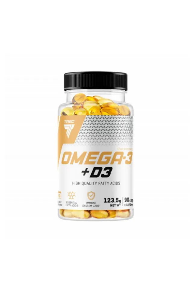 Trec Omega 3 + D3 90kaps.