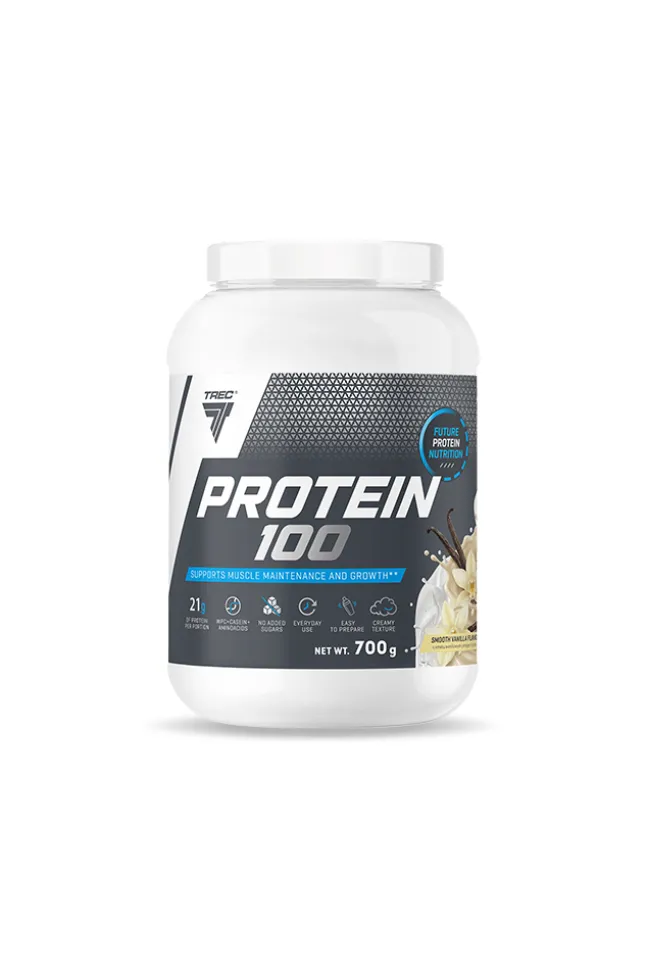 Trec Protein 100 - odżywka białkowa z aminokwasami 700g