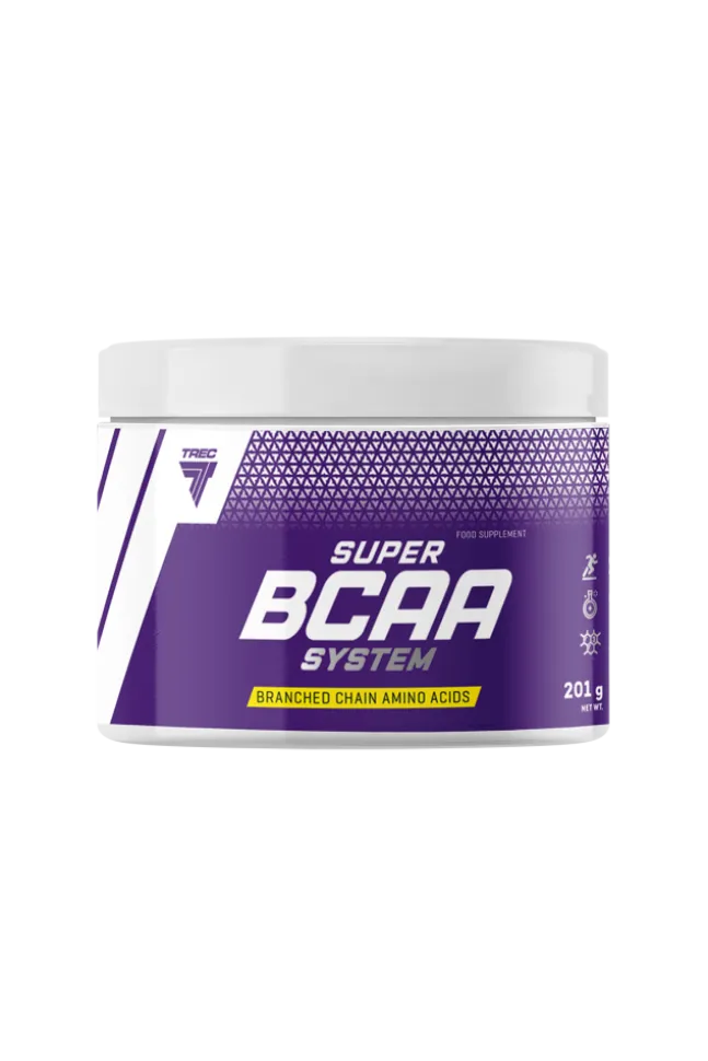 Trec Super BCAA System - aminokwasy rozgałęzione z tauryną i witaminą b6 - 300kaps.