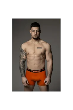 Trec Wear Boxer Shorts 190 Black-Orange - 2pak bokserek męskich