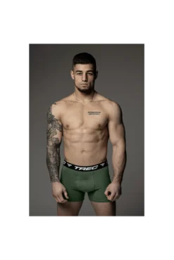 Trec Wear Boxer Shorts 190 Khaki-Navy - 2pak bokserek męskich