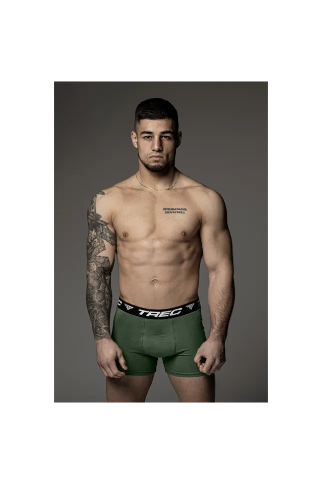 Trec Wear Boxer Shorts 190 Khaki-Navy - 2pak bokserek męskich