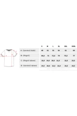 Trec Wear NOWOŚĆ Biały T-shirt męski TW BASIC TSHIRT 180 M WHITE