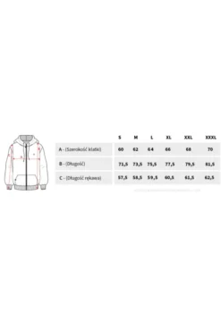 Trec Wear NOWOŚĆ Czarna bluza rozpinana męska TW BASIC HOODIE ZIP 182 M BLACK