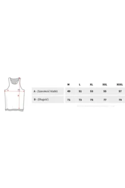 Trec Wear NOWOŚĆ Czarny tank top męski TW BASIC TANK TOP 180 M BLACK