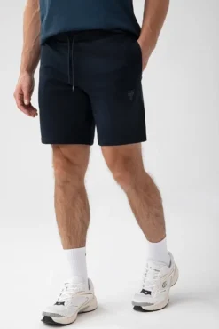 Trec Wear NOWOŚĆ Granatowe krótkie spodenki męskie TW BASIC SHORT PANTS 181 M NAVY