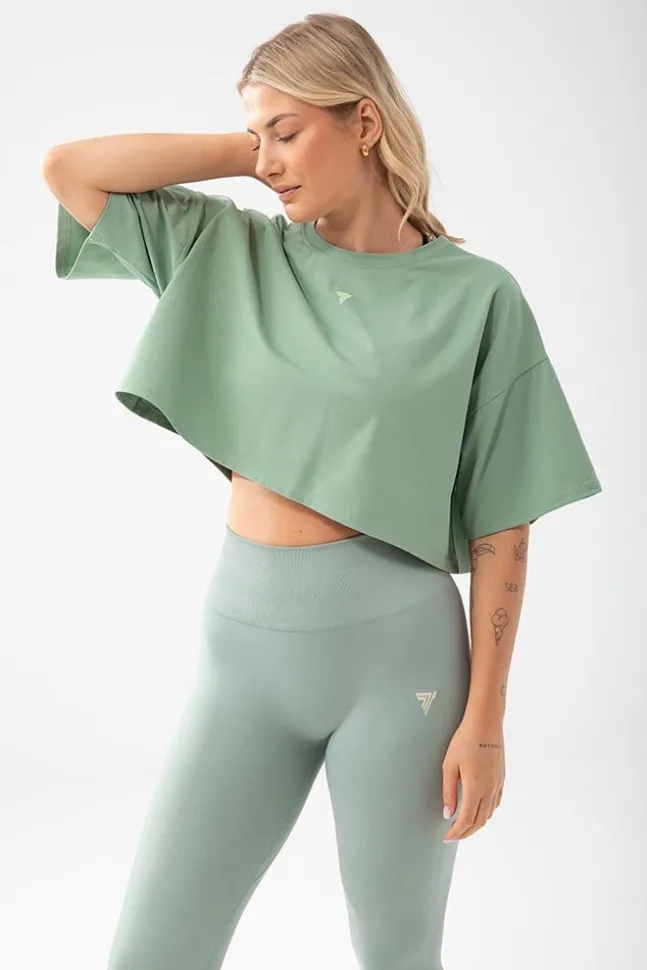 Trec Wear Trecgirl Basic T-shirt 160 Green