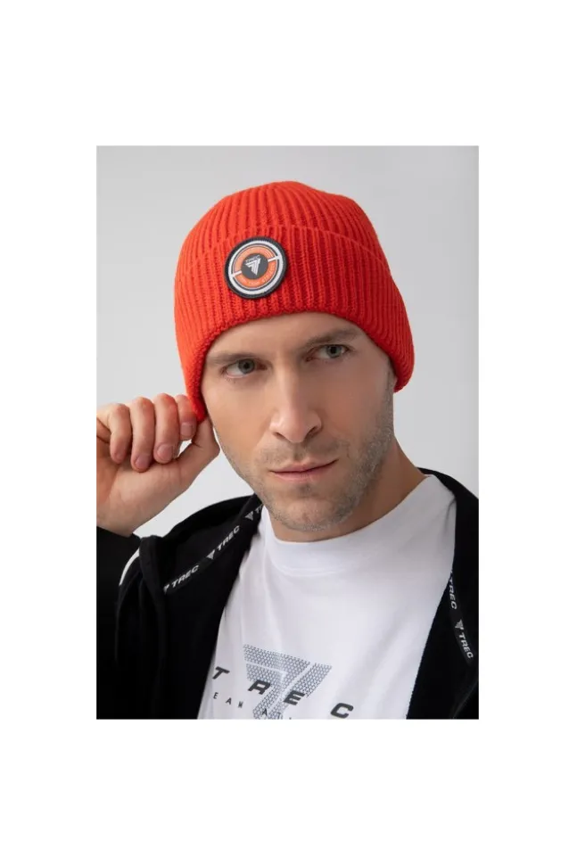 Trec Wear Winter Cap 134 Red - czapka zimowa